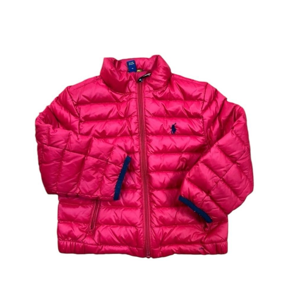 Polo By Ralph Lauren Boys Puffer Down Lightweight Coat Sz 2T